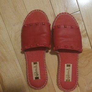 Vidoretta Red Espadrilles Sandals